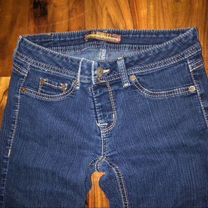 2 B W Y U To Be With You Jeans Comp Cotton Spandex XS in EUC